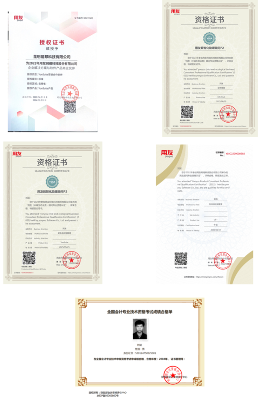 荣誉资质